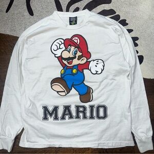 Vintage Mario 1996 Warner Bros Space Jam Tag Long Sleeve
